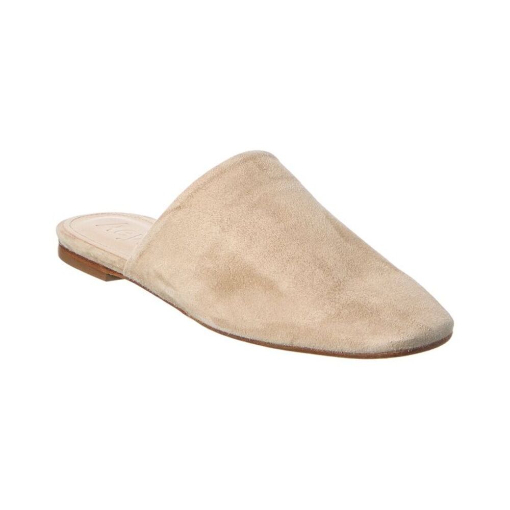Aeyde Rega Suede Mule, Beige